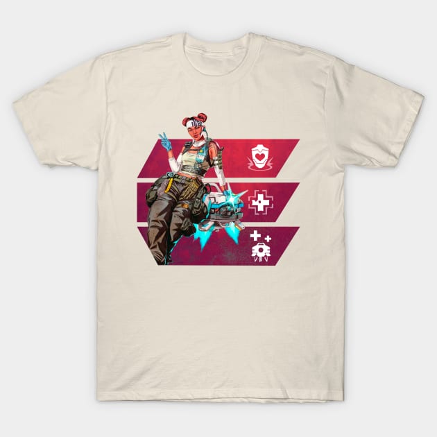 Lifeline Apex Legends T-Shirt by Paul Draw